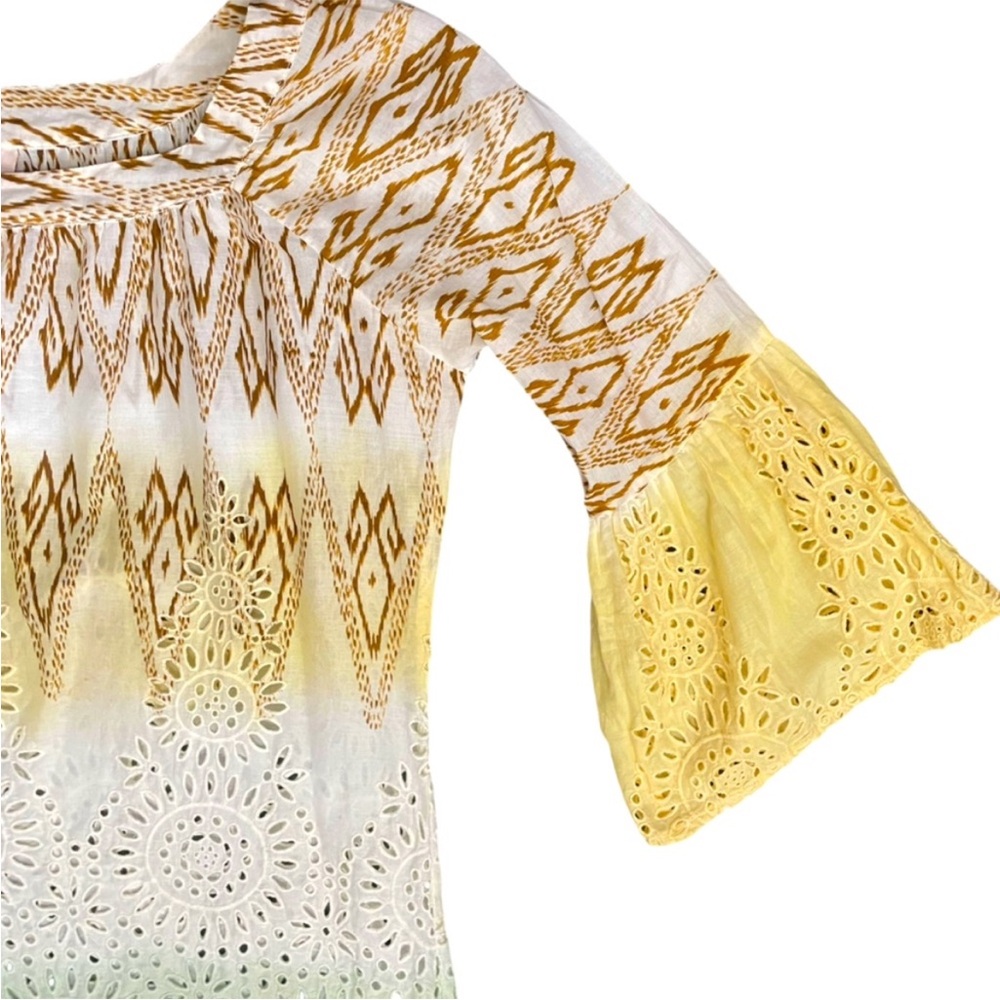Cake Couture Eyelate Bell Sleeves Mini Dress Tunic Swim Cover Size‎ M - Picture 14 of 15